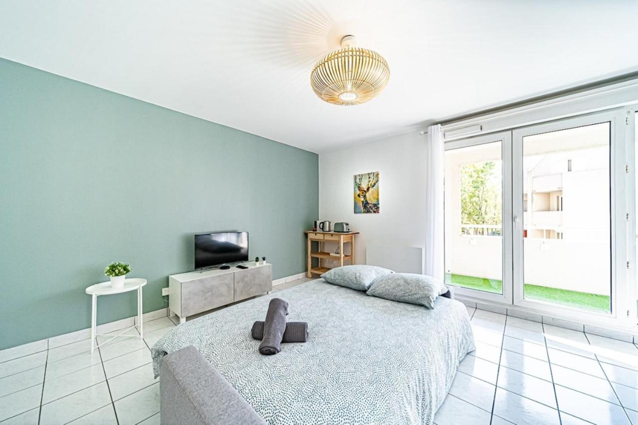 Appartement Cosy Avec Balcony And Garage-Charpennes Villeurbanne Extérieur photo